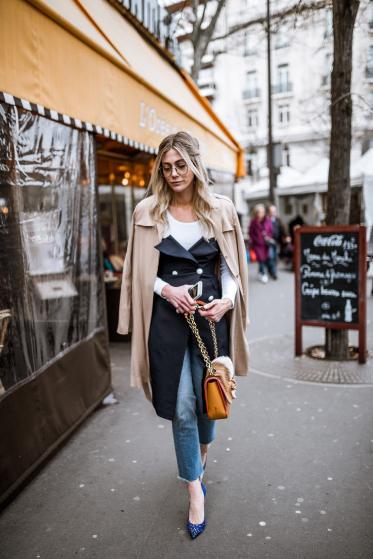 Flowers + Layering in Paris | Devon Rachel